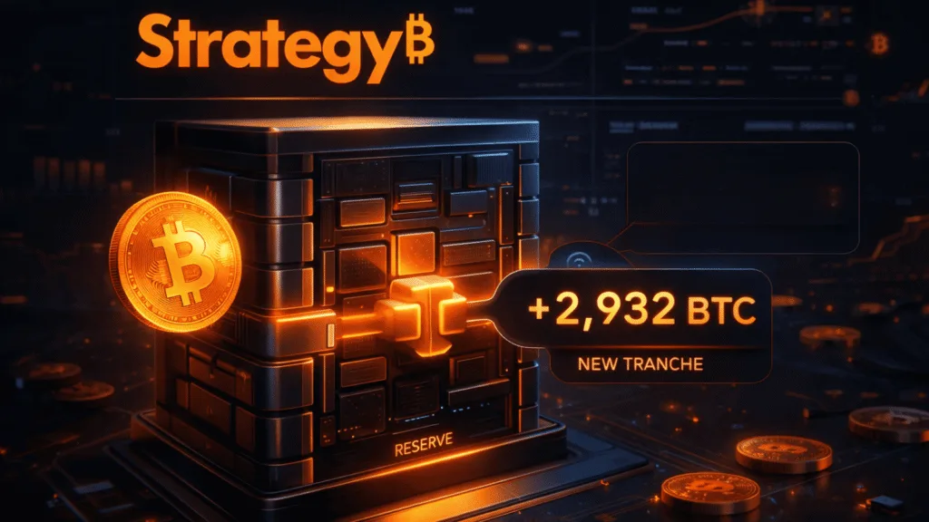 Strategy picks up 2,932 BTC