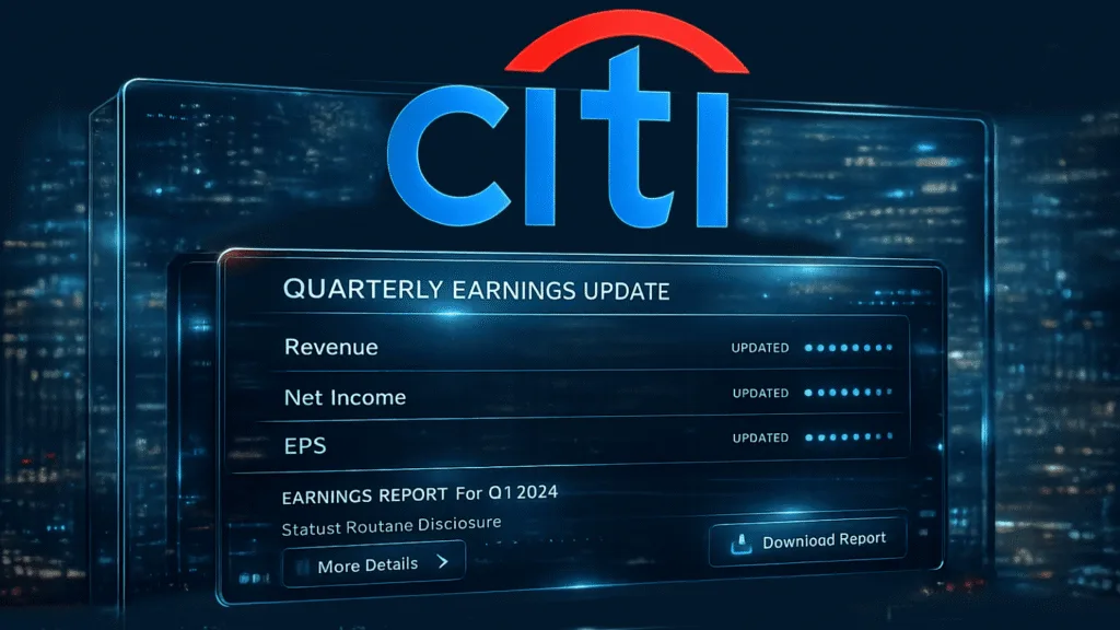 Citigroup posts quarterly results