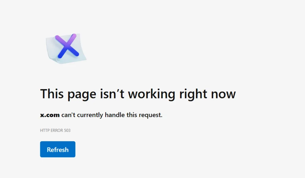 X temporarily down, depriving users access to social media platform
