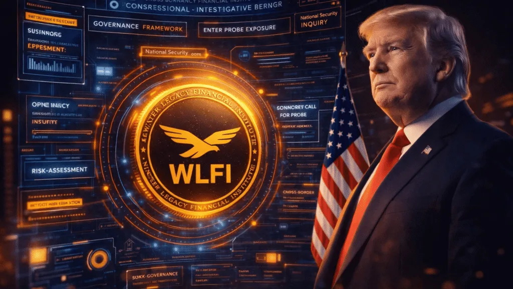 "U.S. democrats call for probe into Trump's WLFI, citing national security risks"