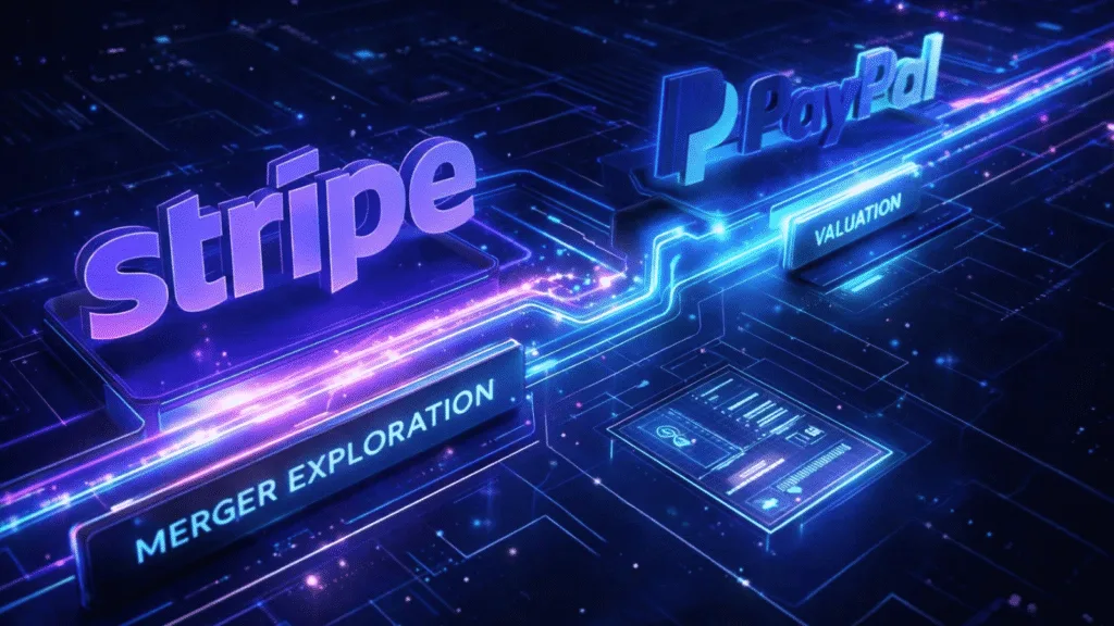 Stripe explores potential acquisition of PayPal, report says