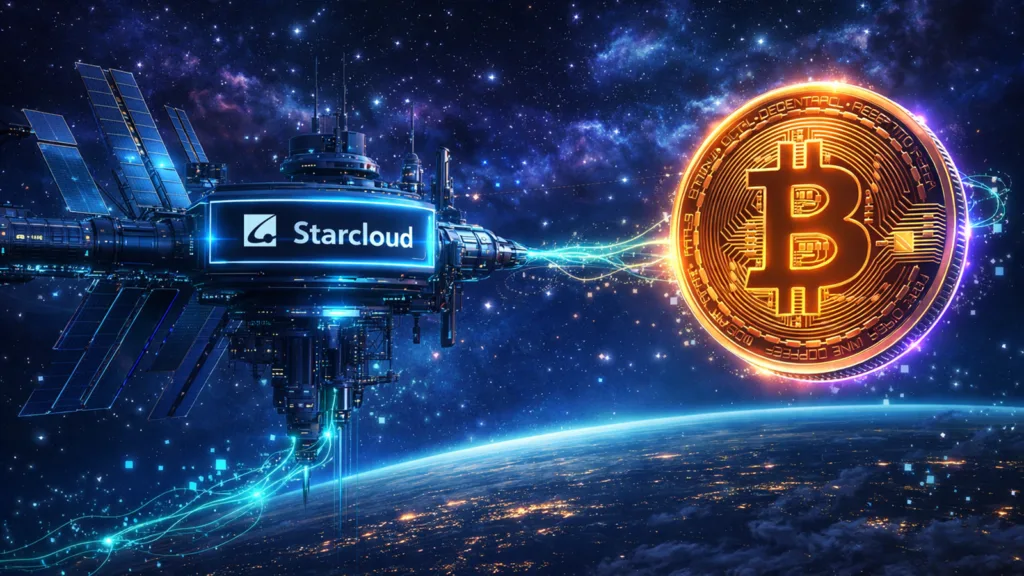 Data center firm Starcloud to start mining Bitcoin from space