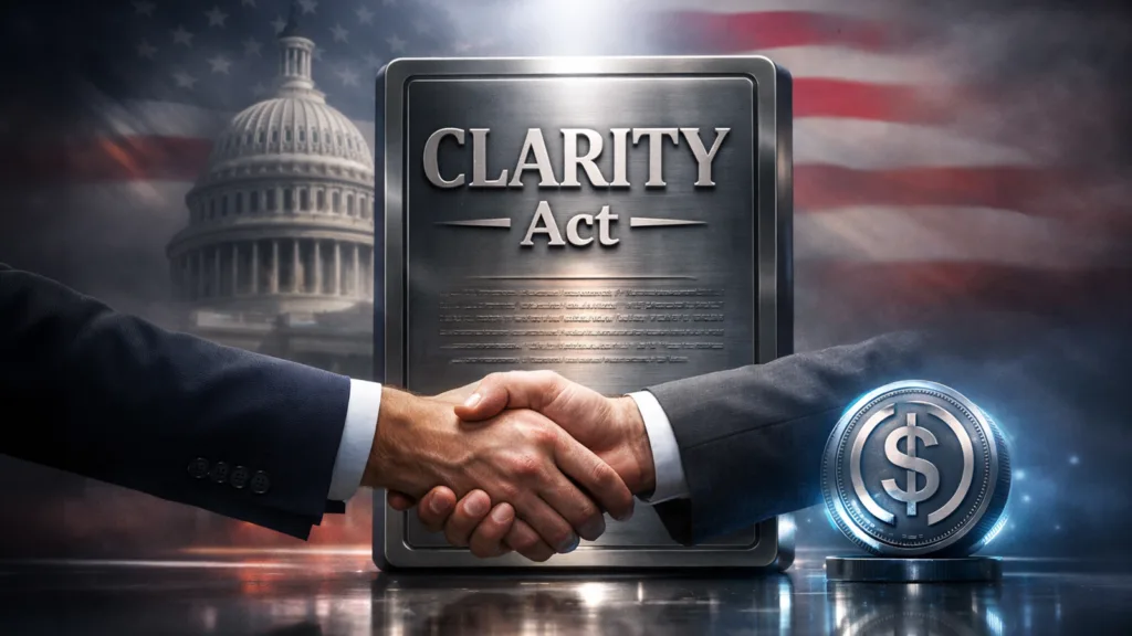 CLARITY Act Deadlock Eases as Senators Reach Stablecoin Rewards Deal