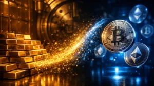 From bullion to blockchain: How liquidity moves between gold and crypto