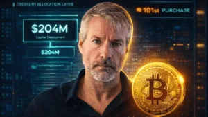 Michael Saylor’s Strategy buys $204M of Bitcoin in 101st purchase