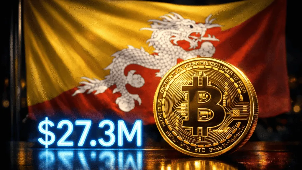 Bhutan offloads an additional $72.3M Bitcoin amid market downturn