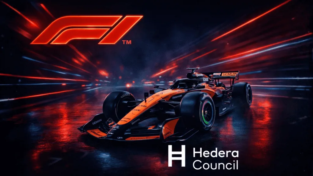 F1 Champion McLaren Racing Joins Hedera Council to Help Govern Network