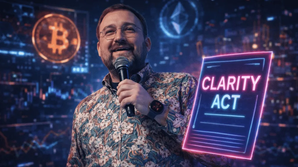 Charles Hoskinson says CLARITY Act may hurt new crypto projects