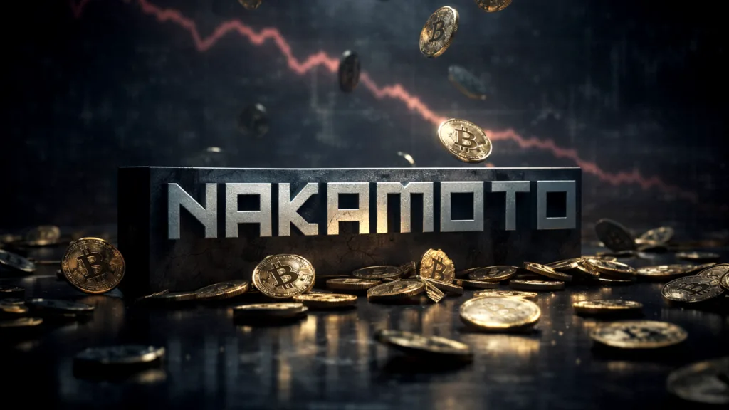 Bitcoin Treasury Firm Nakamoto Dumps 284 Bitcoin at 40% Loss to Fund Operations