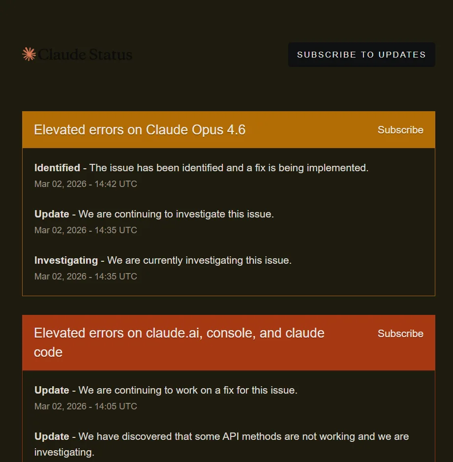Anthropic's Claude under outage amid rift with Pentagon, Donald Trump Anthropic's Claude under outage amid rift with Pentagon, Donald Trump