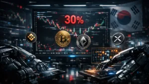 South Korea warns of manipulation risks as API trading reaches 30% of crypto market
