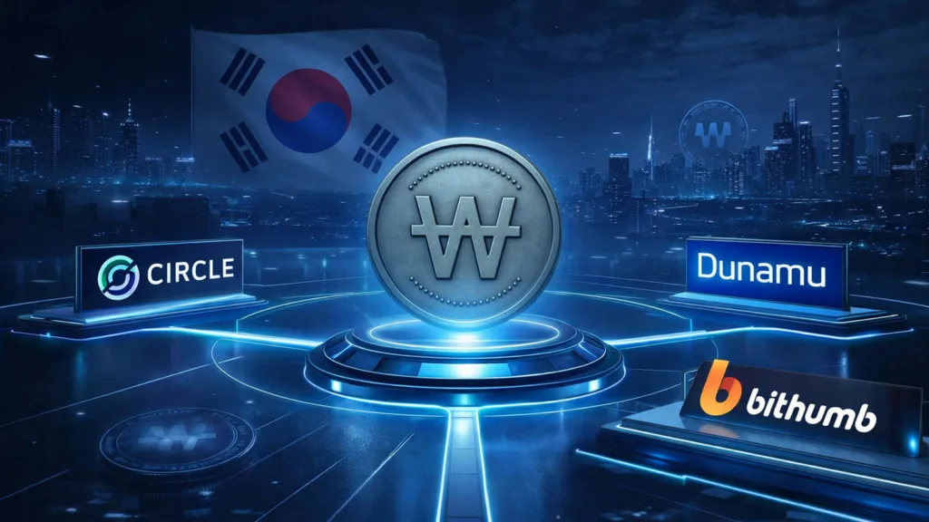 Circle signs MoU with Bithumb & Dunamu, rules out Won-backed stablecoins