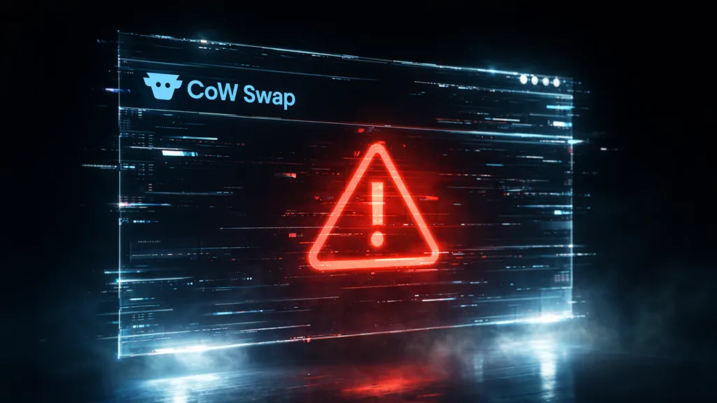 CoW Swap hit by DNS hijack, warns users to stay clear of site