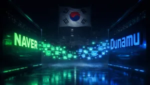 Naver targets fintech IPO path as Dunamu share swap expands strategy