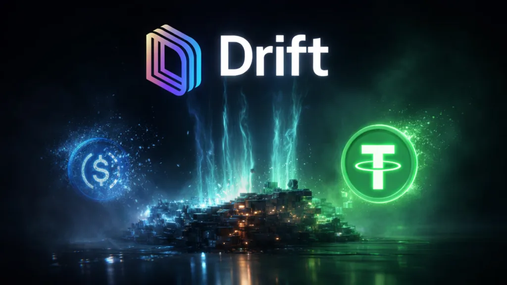 Drift Protocol secures $150M recovery backing, drops USDC for USDT