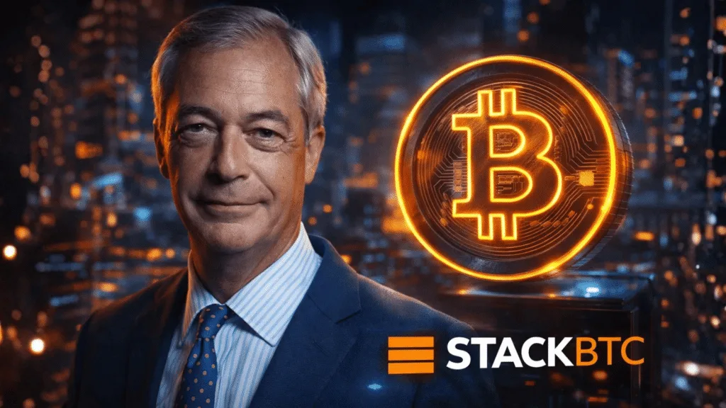 "UK minister Nigel Farage faces regulatory probe over financial involvement with Stack BTC"