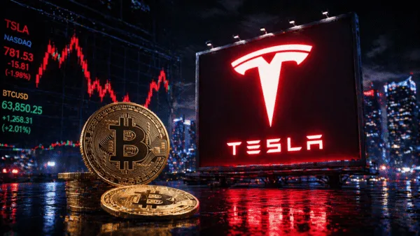 Tesla keeps Bitcoin stack intact amid Q1 crypto drop and recovery