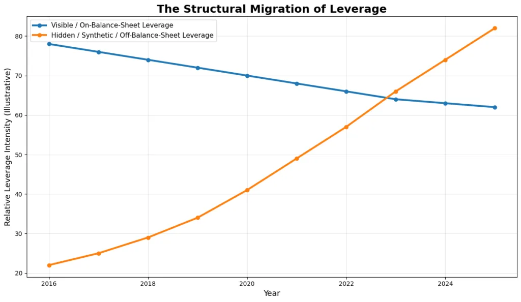 The silent leverage cycle: Hidden risk in a safe market The silent leverage cycle: Hidden risk in a safe market