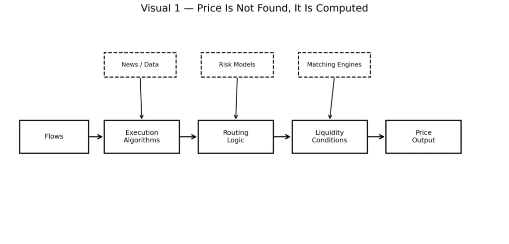 The invisible hand in finance is a real-time market microstructure algorithm The invisible hand in finance is a real-time market microstructure algorithm