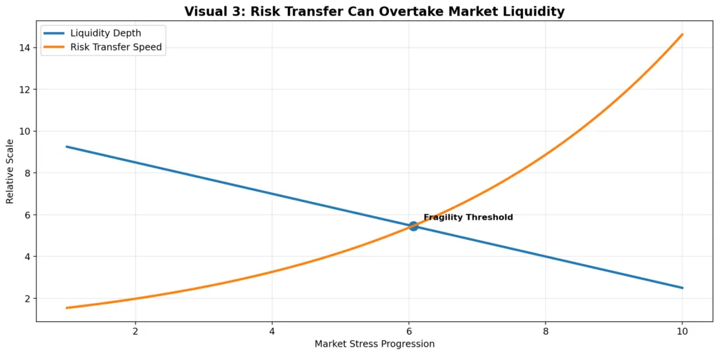 Risk in markets is transferred faster than it is understood Risk in markets is transferred faster than it is understood